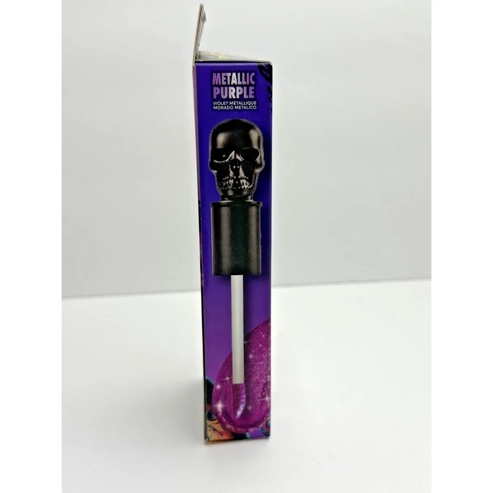 Ioni Felicia Metallic Purple eye shadow liquid Dia De Los Muertos Shimmer